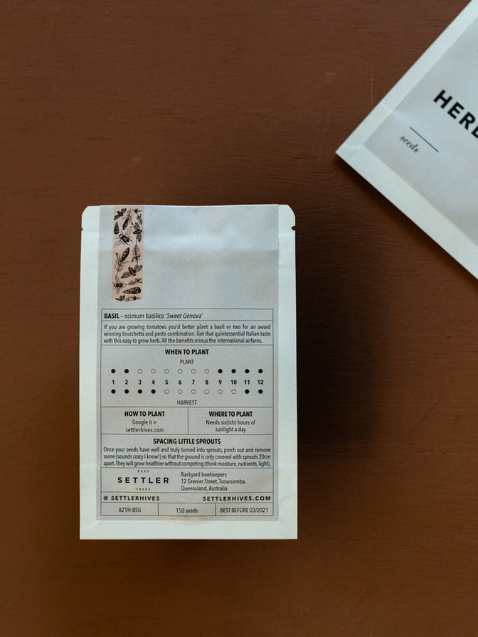 Seed Packets | Basil