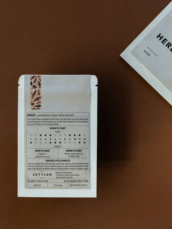 Seed Packets | Parsley